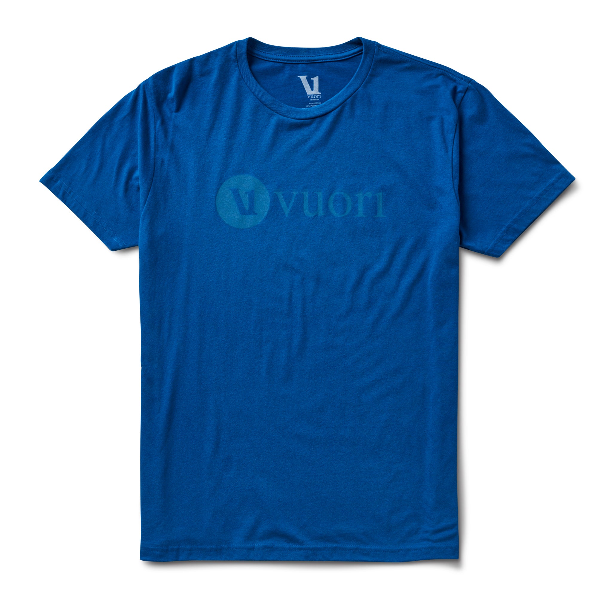 V1 Vuori Wordmark Logo Tee | Sea - Image 5