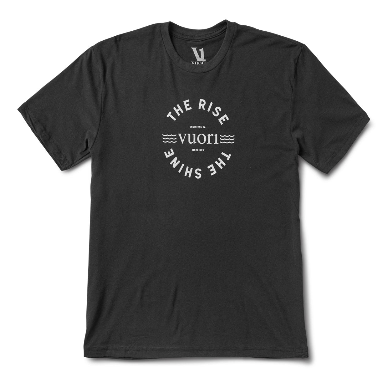 Encinitas Rise Tee | Black