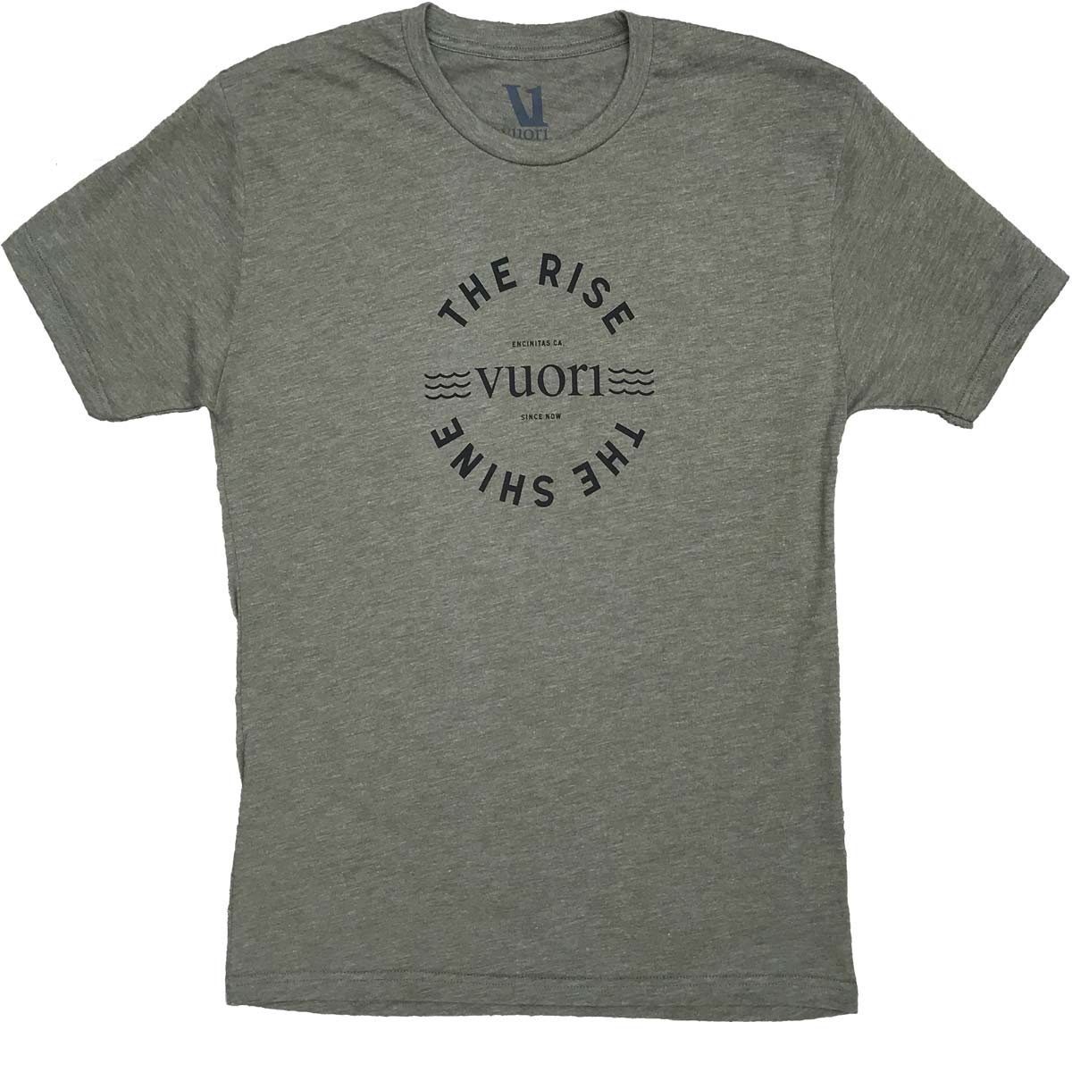 Encinitas Rise Tee | Army Heather