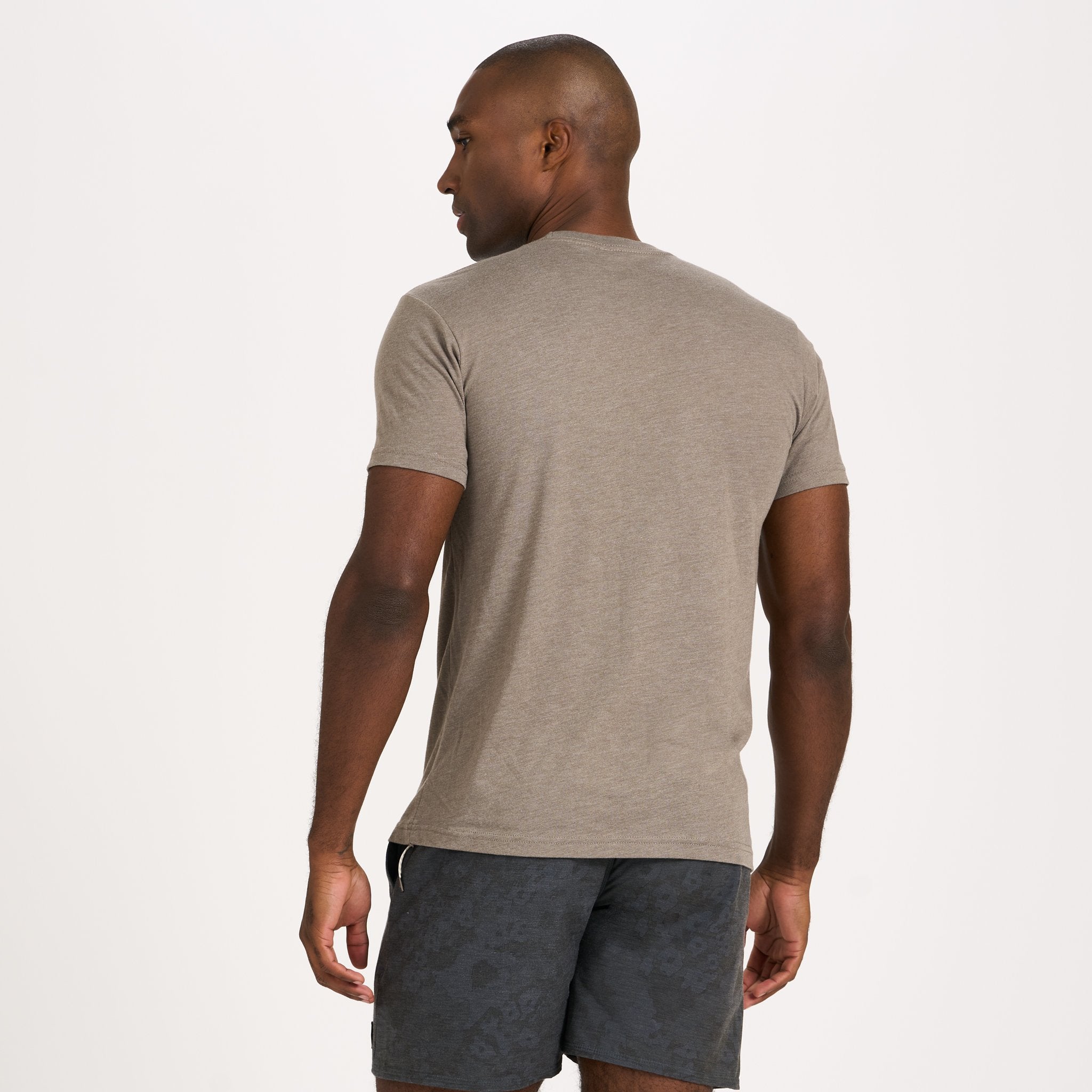 V1 Logo Tee | Cocoa Heather - Image 2