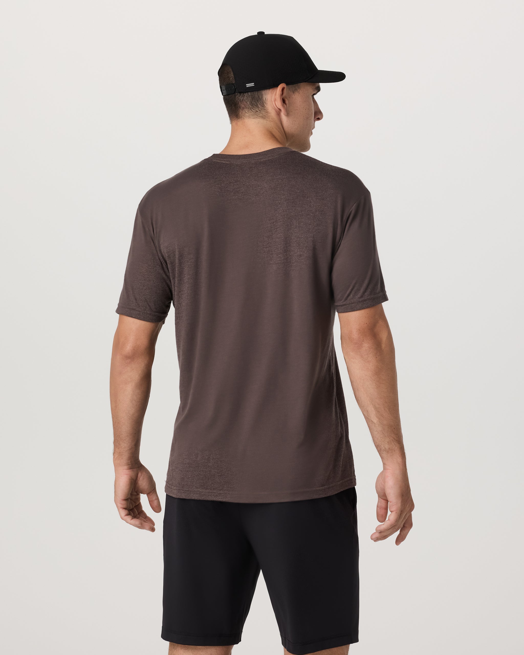 V1 Logo Tee | Espresso Heather - Image 2