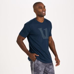 V1 Logo Tee | Navy