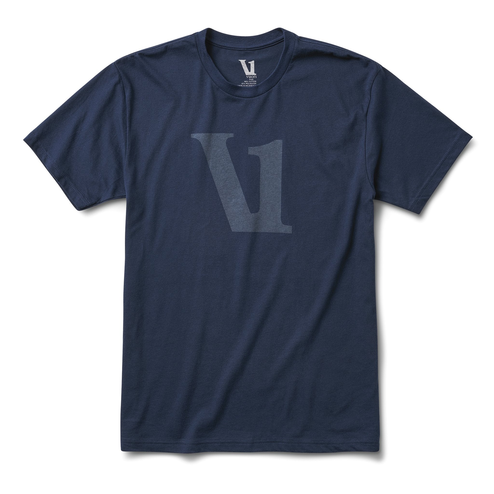 V1 Logo Tee | Navy - Image 3