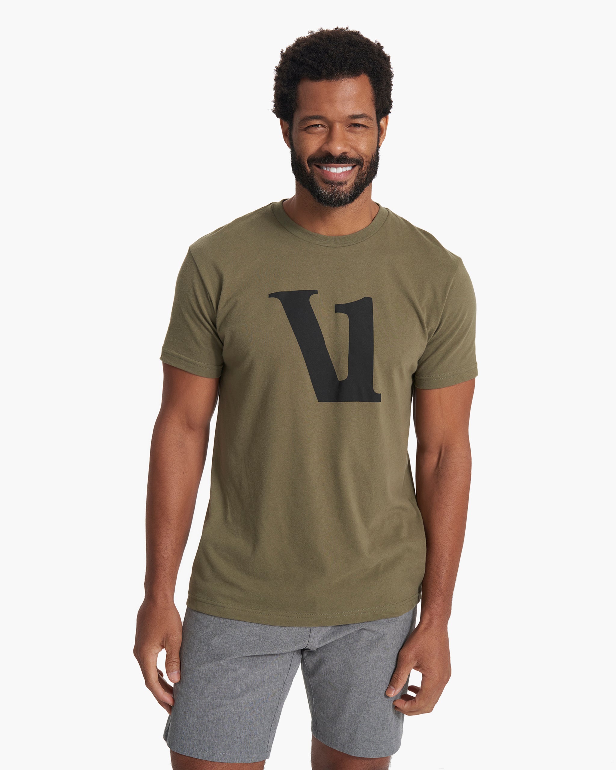 V1 Logo Tee | Oregano