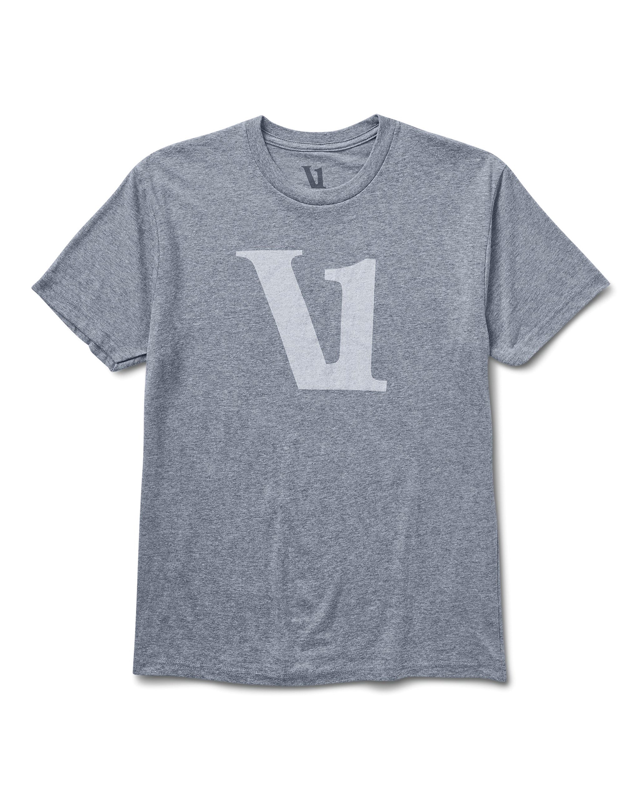 V1 Logo Tee | White/Cloud - Image 4