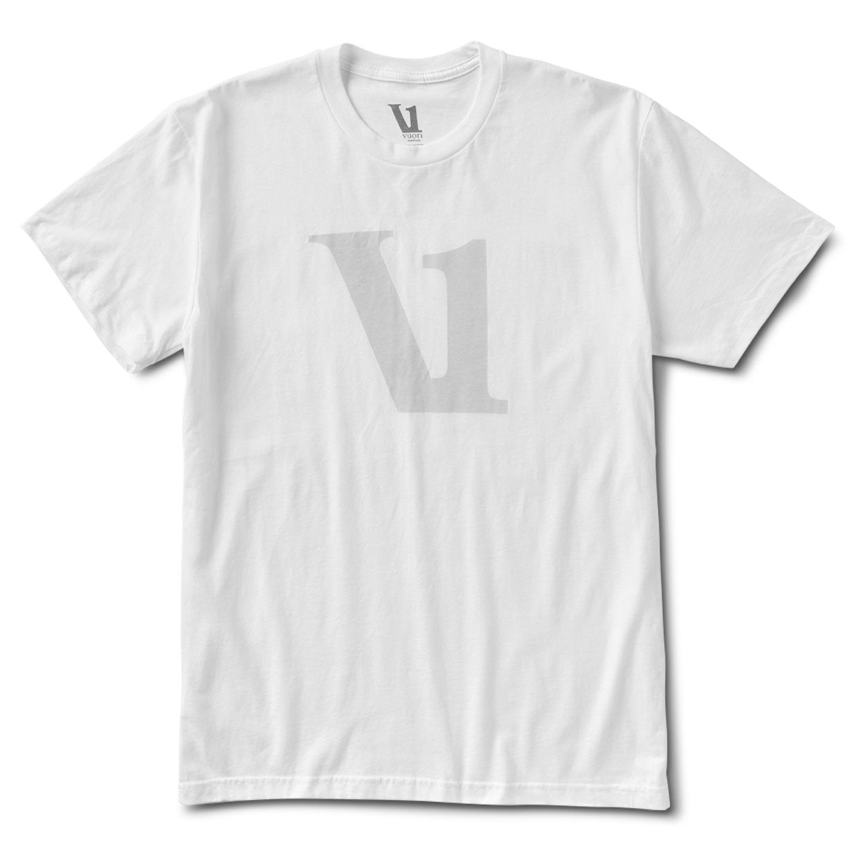 V1 Logo Tee | White - Image 3