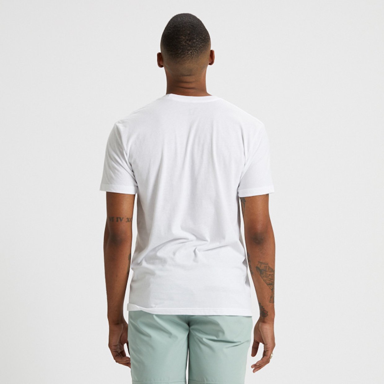 V1 Logo Tee | White - Image 2