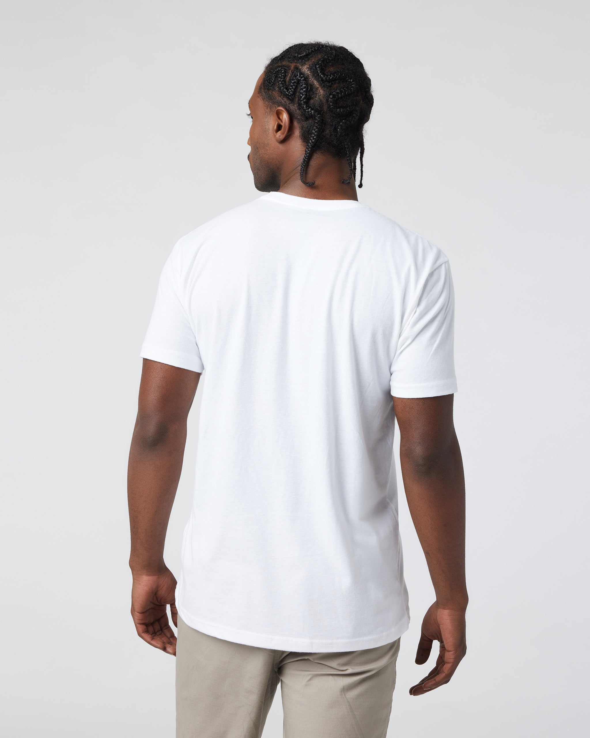 V1 Logo Tee | White/Umber - Image 2