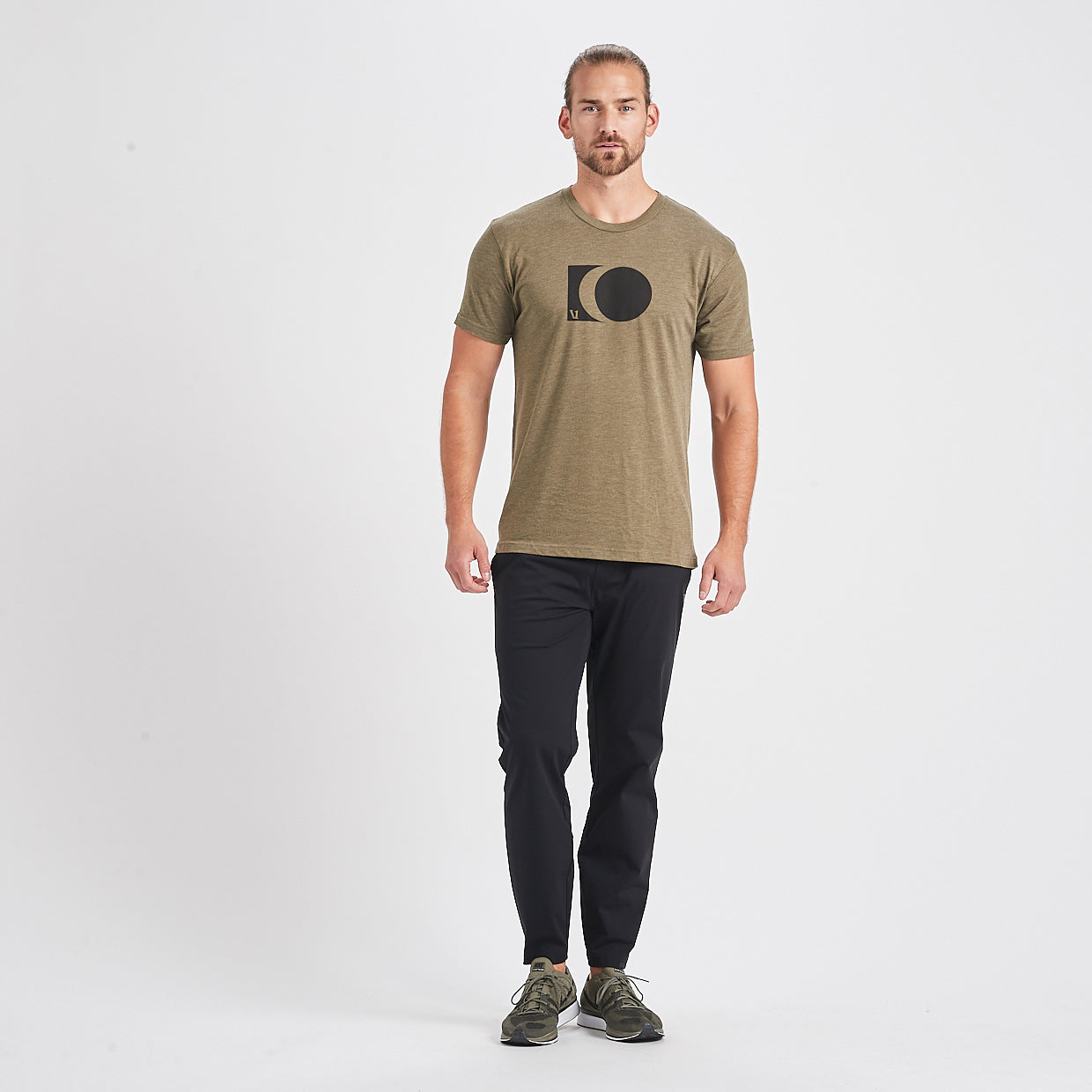 Eclipse Tee | Army Heather - Image 2