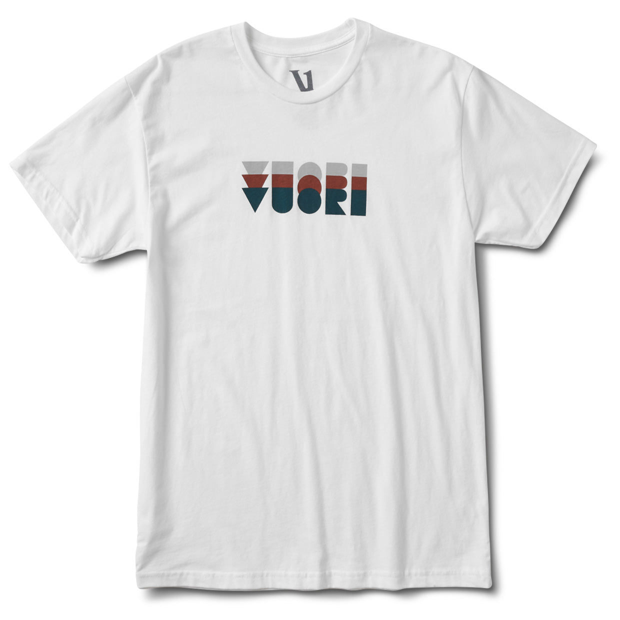 Layered Vuori Tee | White - Image 3
