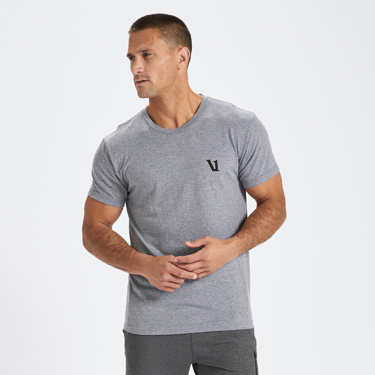 Land to Sea Tee | Heather Grey - Image 2
