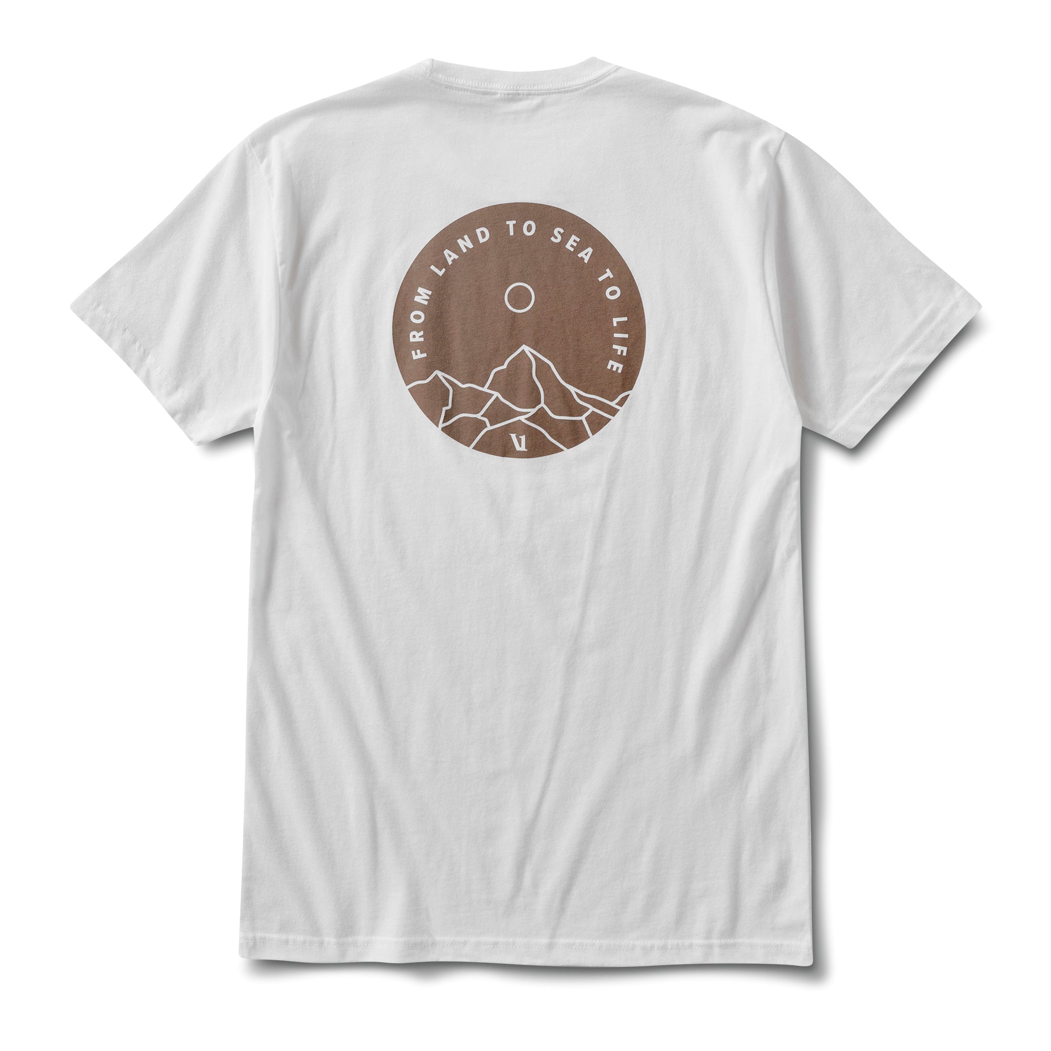 Land to Sea Tee | White