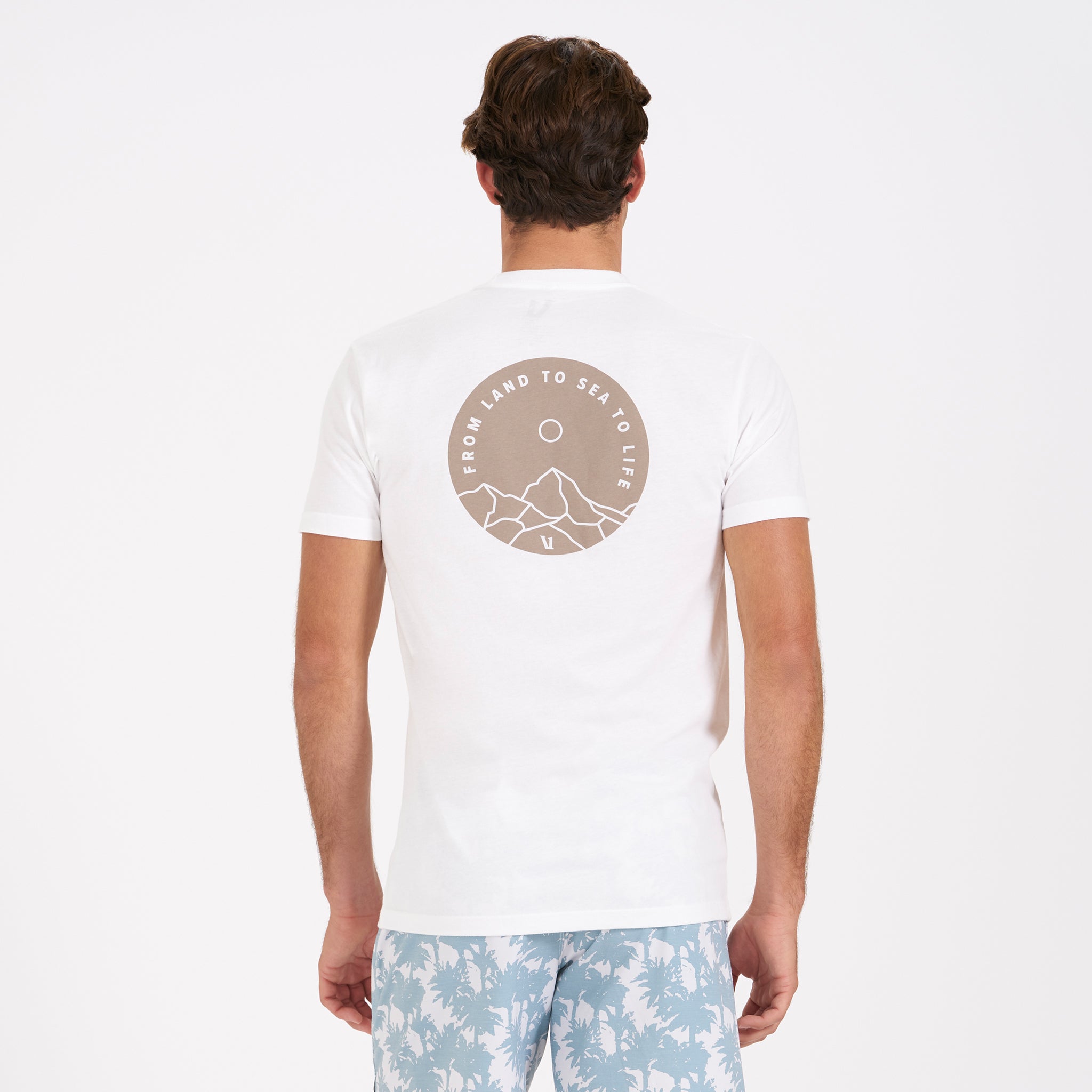Land to Sea Tee | White - Image 3