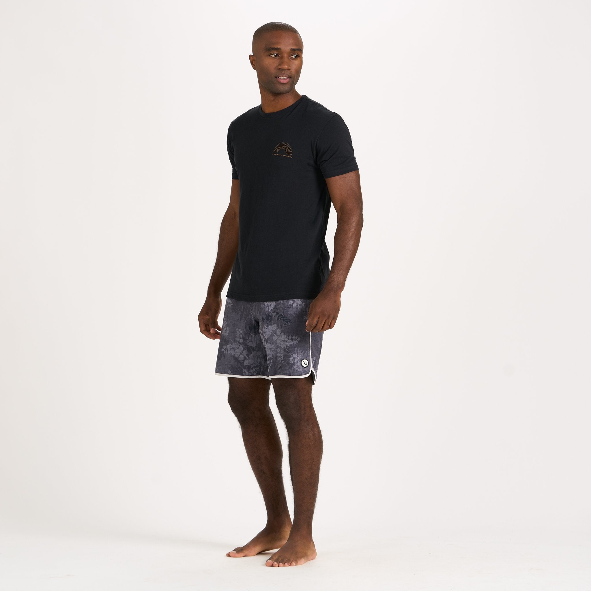 Investment in Happiness Tee | Black - Image 3