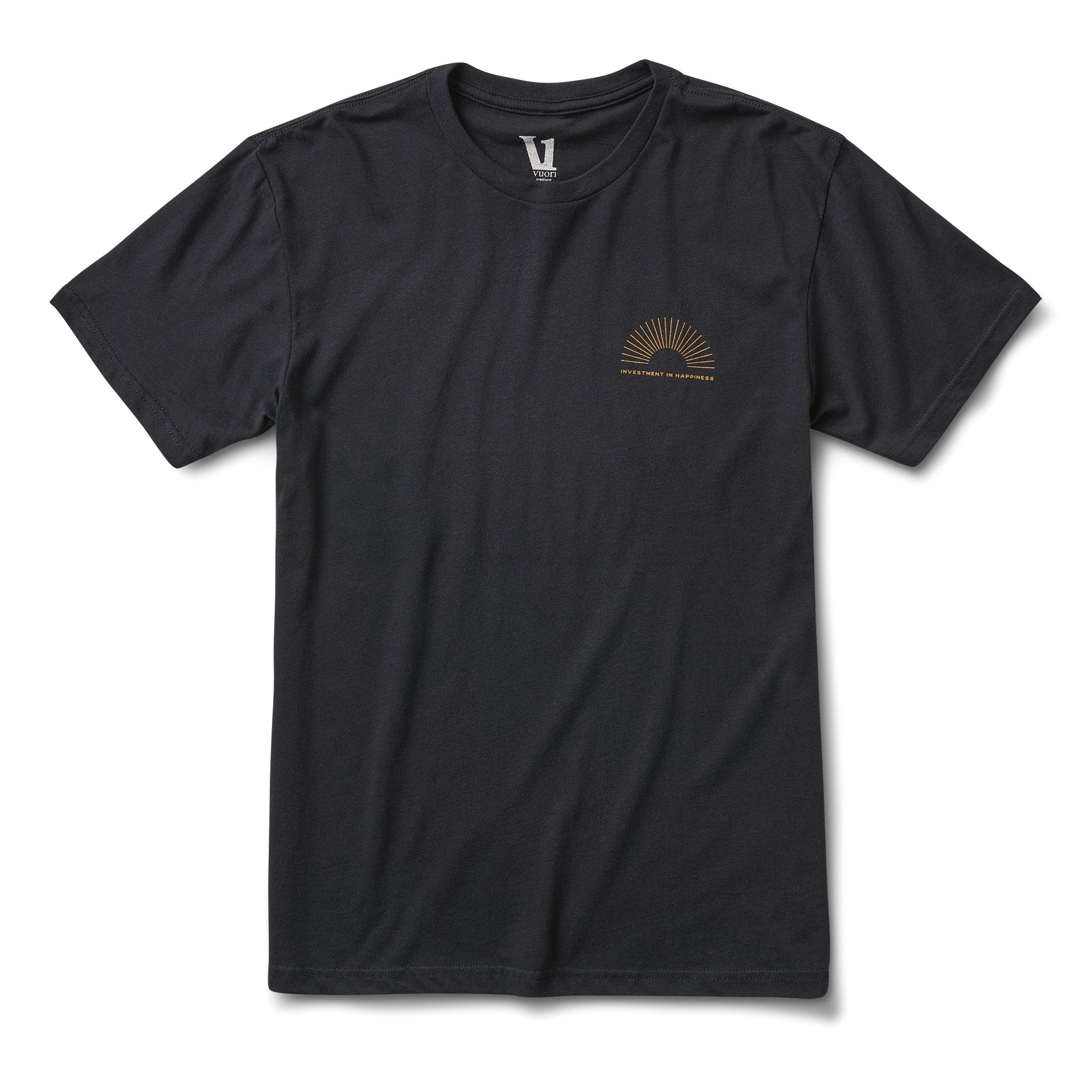 Investment in Happiness Tee | Black - Image 4