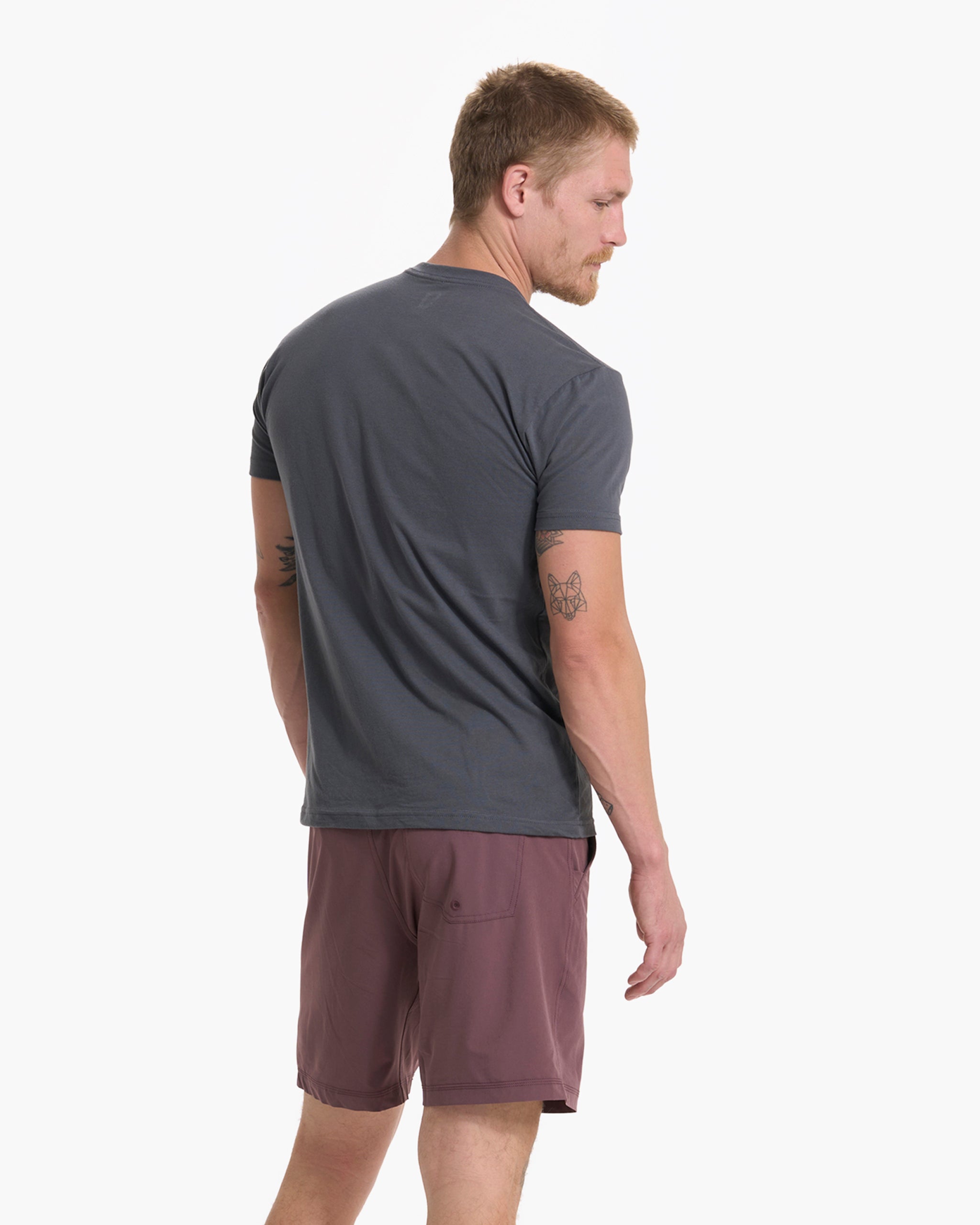 Pursuit Tee | Charcoal - Image 2