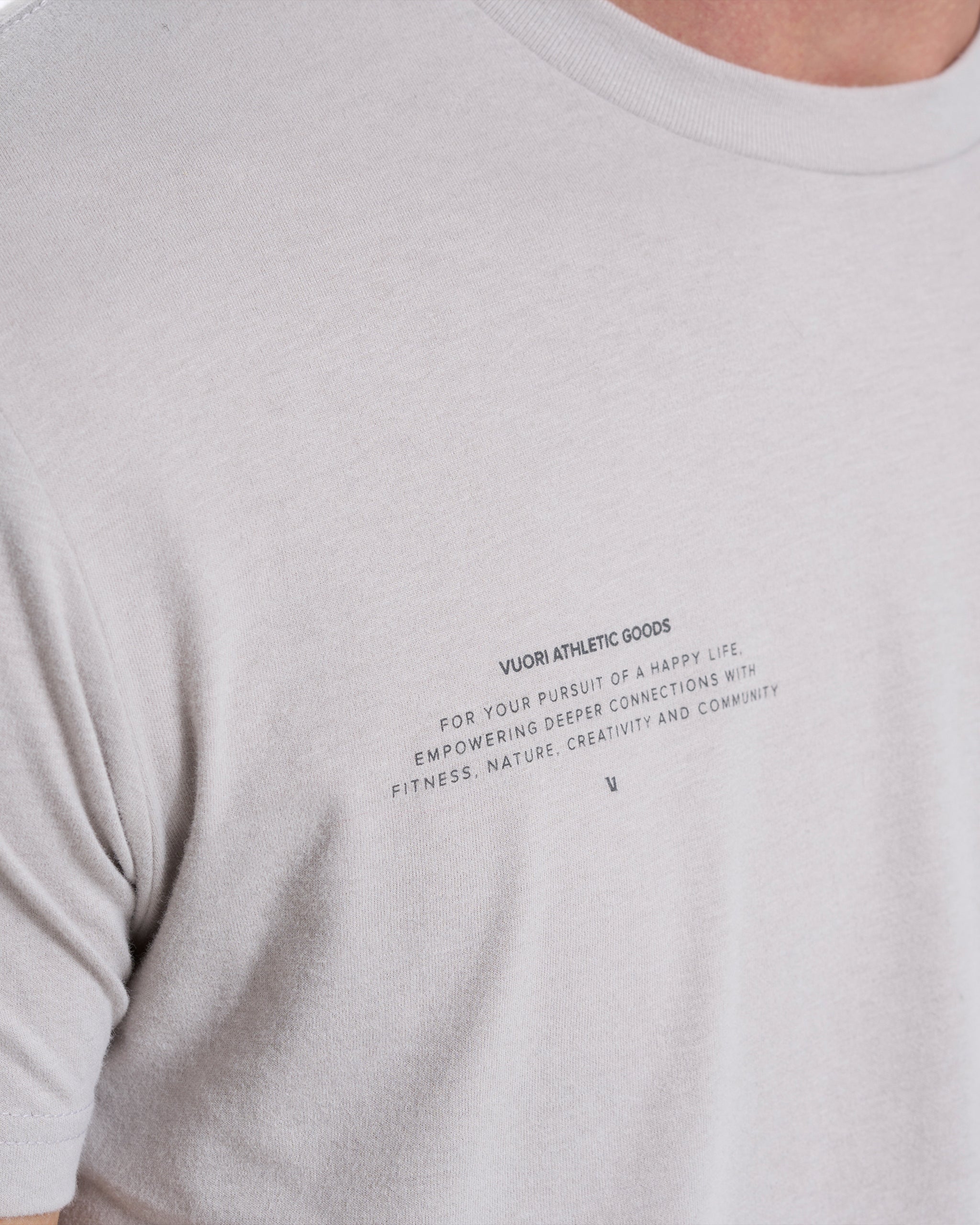 Pursuit Tee | Light Grey - Image 3
