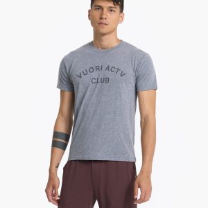 ACTV Club Tee | Heather Grey