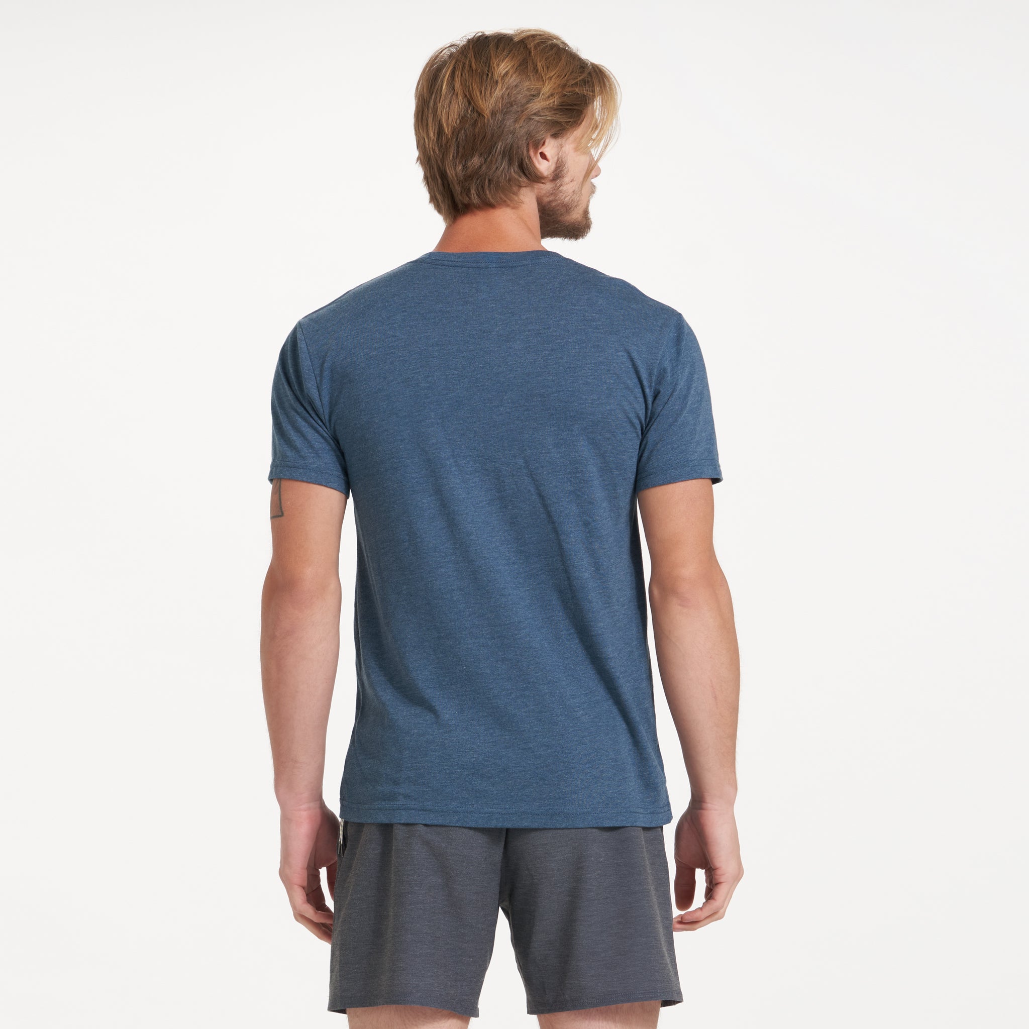 TRTS Tonal Tee | Indigo Heather - Image 3