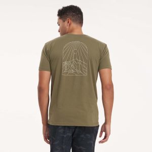 Mountain Peak Tee | Army