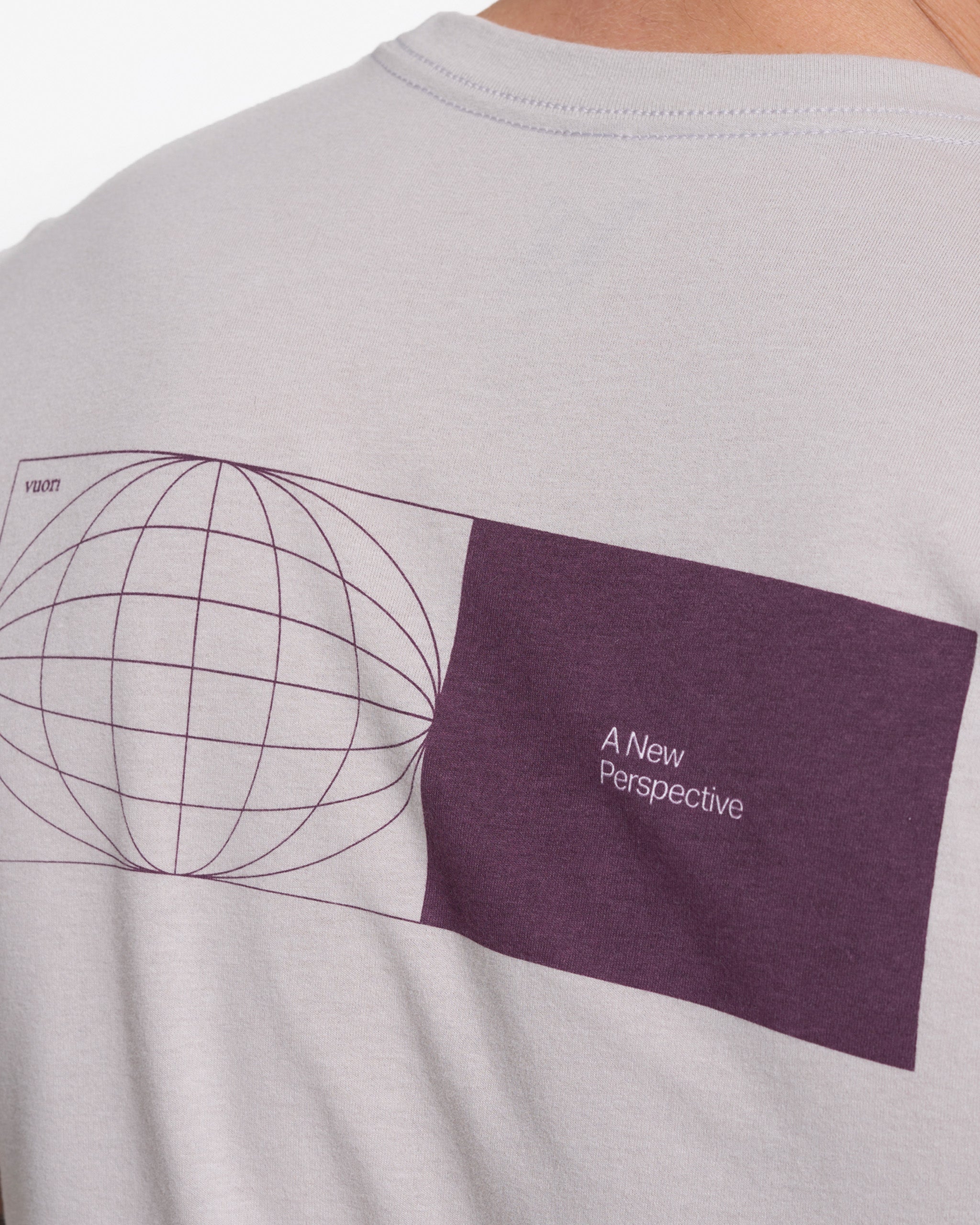 Dimension Tee | Light Grey - Image 4