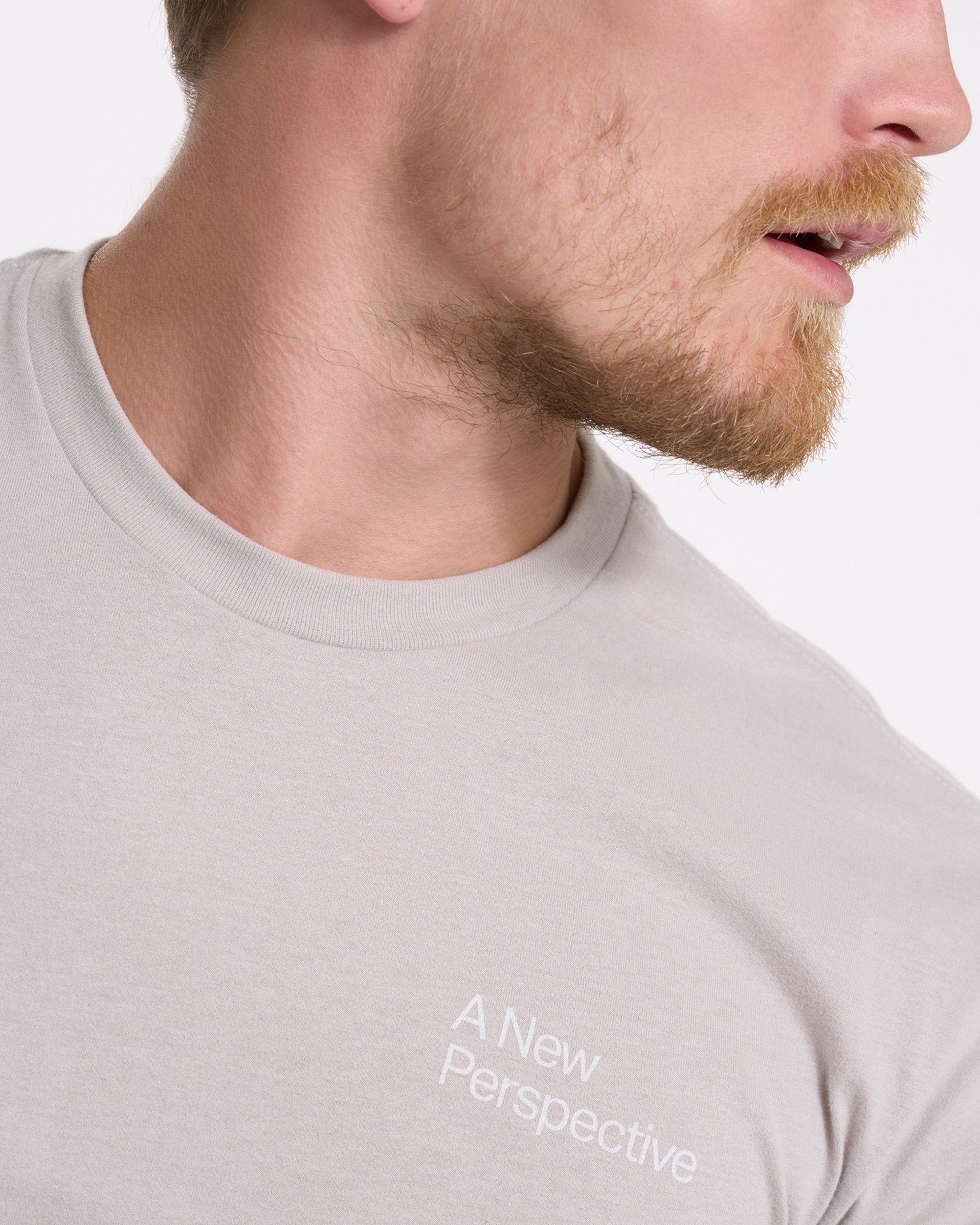 Dimension Tee | Light Grey - Image 3
