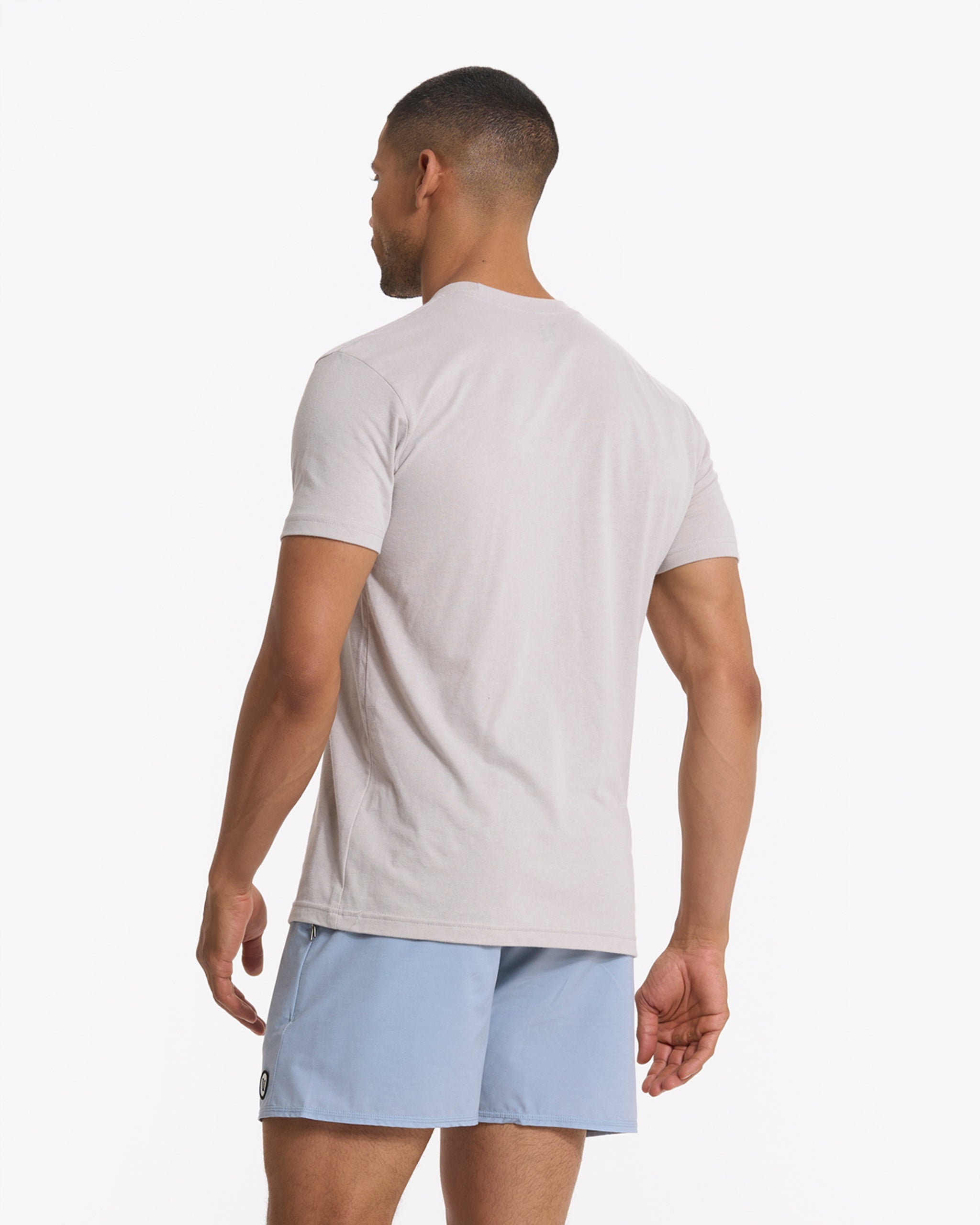 Sun Sets Tee | Light Grey - Image 3