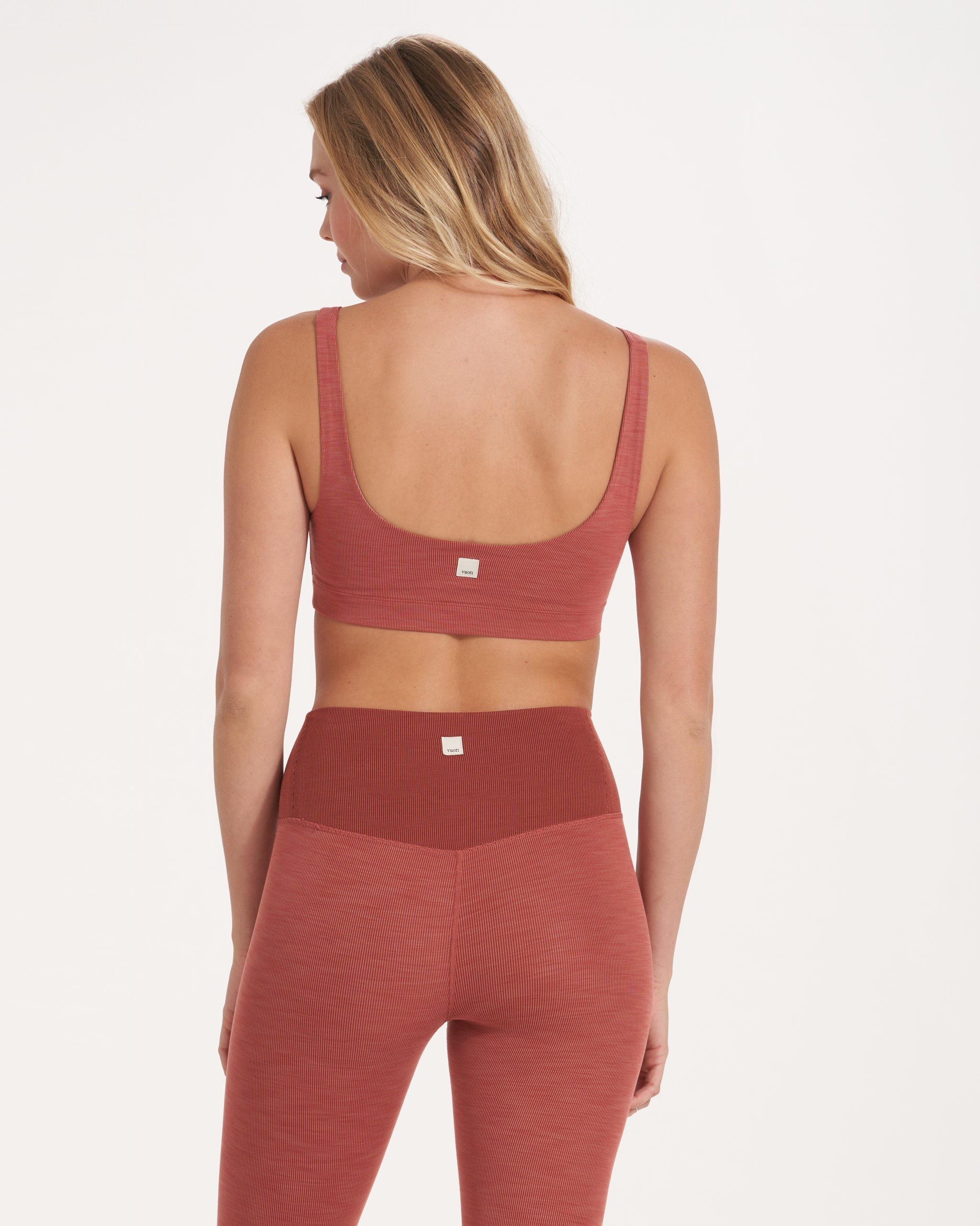 Lux Rib Daily Bra | Cinnamon Heather - Image 2