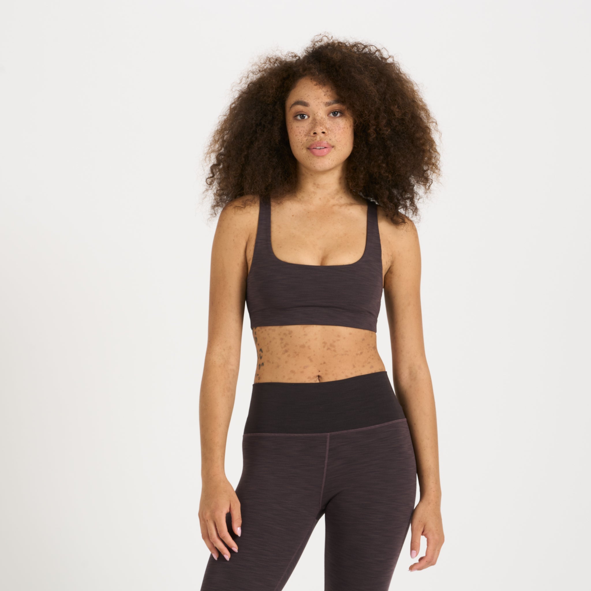 Lux Rib Daily Bra | Quartz Heather - Image 3