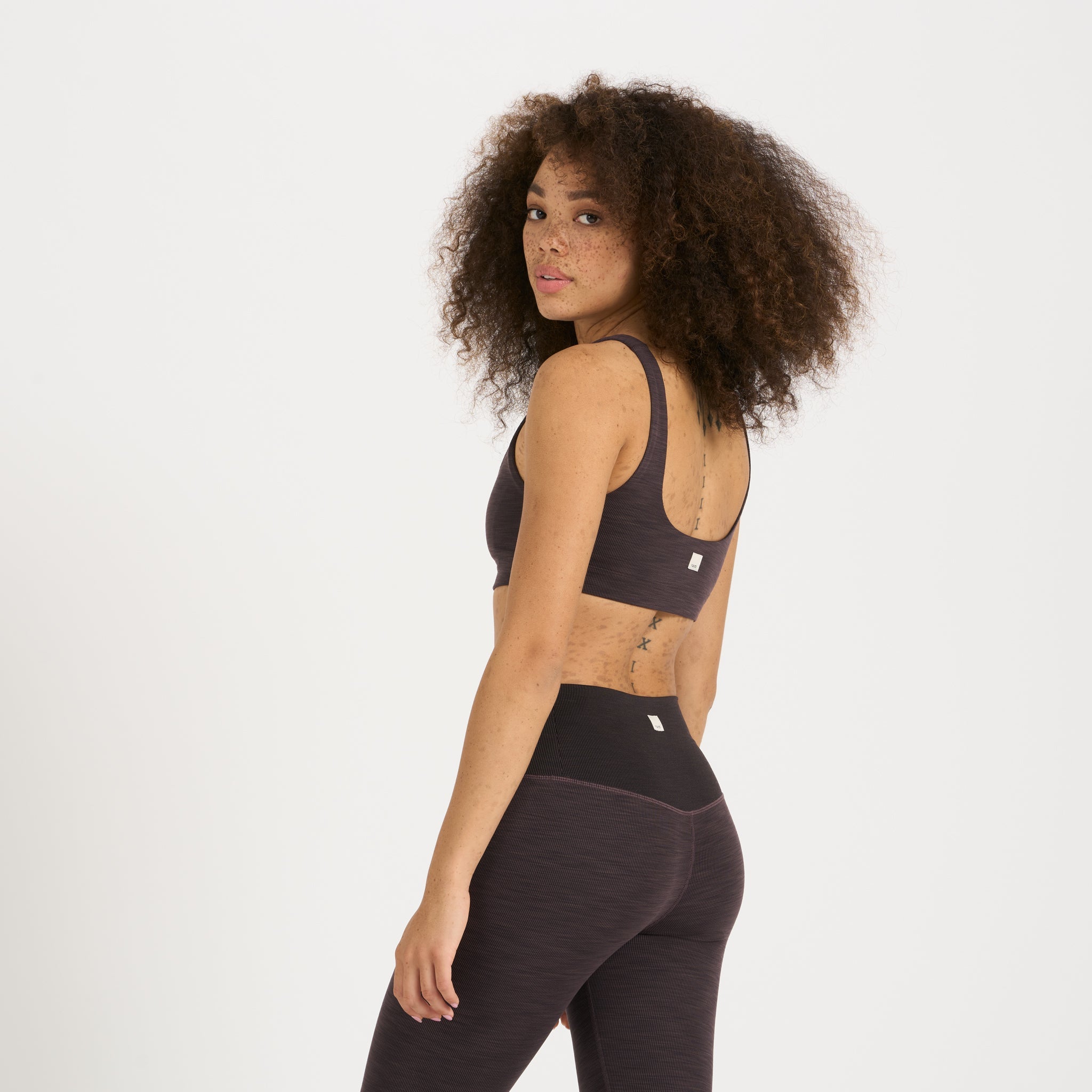 Lux Rib Daily Bra | Quartz Heather - Image 2