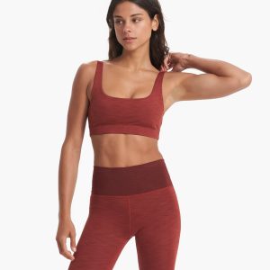 Lux Rib Daily Bra | Currant Heather