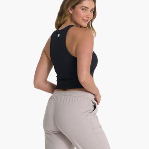 Elevation Plyo Tank | Black Heather