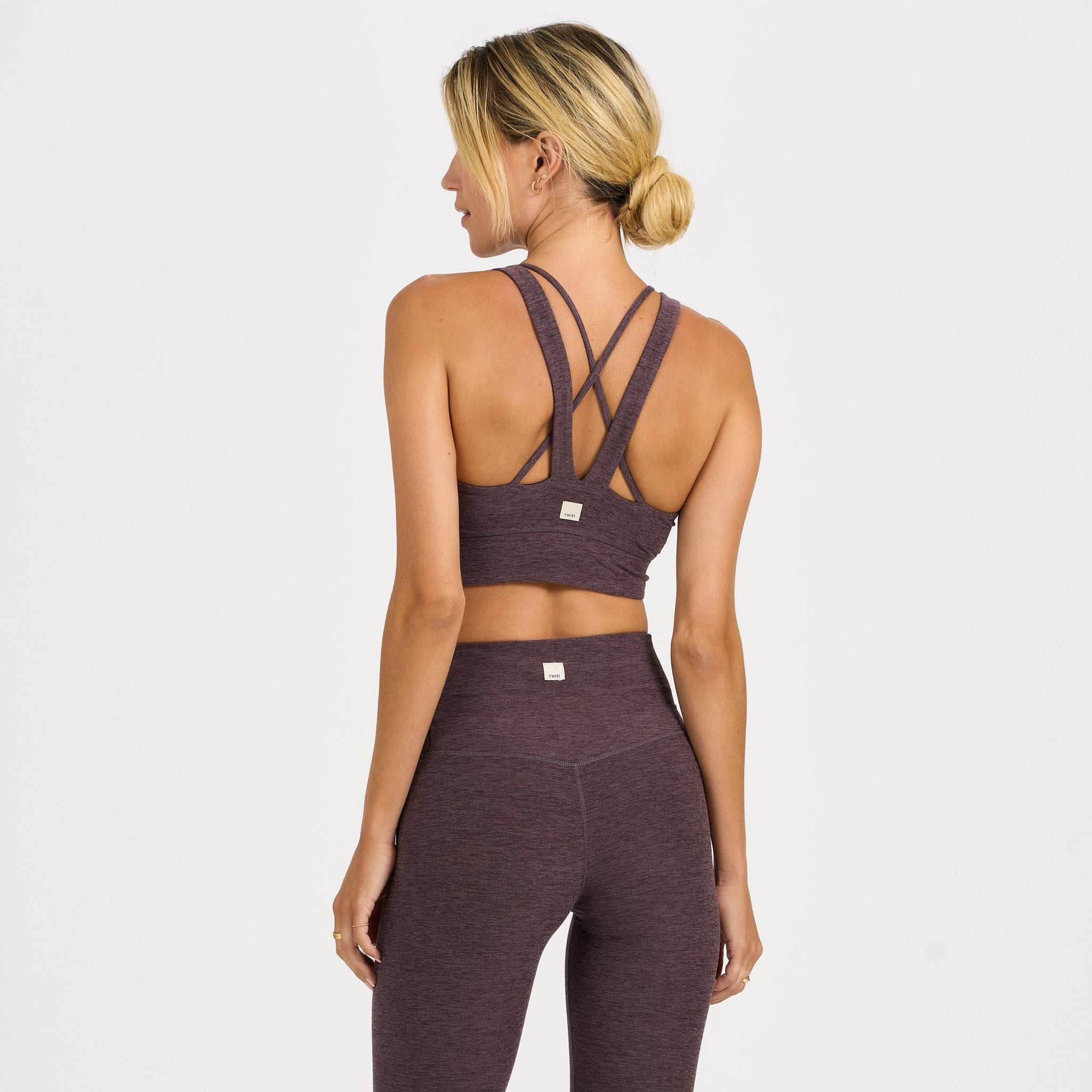 Elevation Bra | Smoked Plum Heather - Image 2