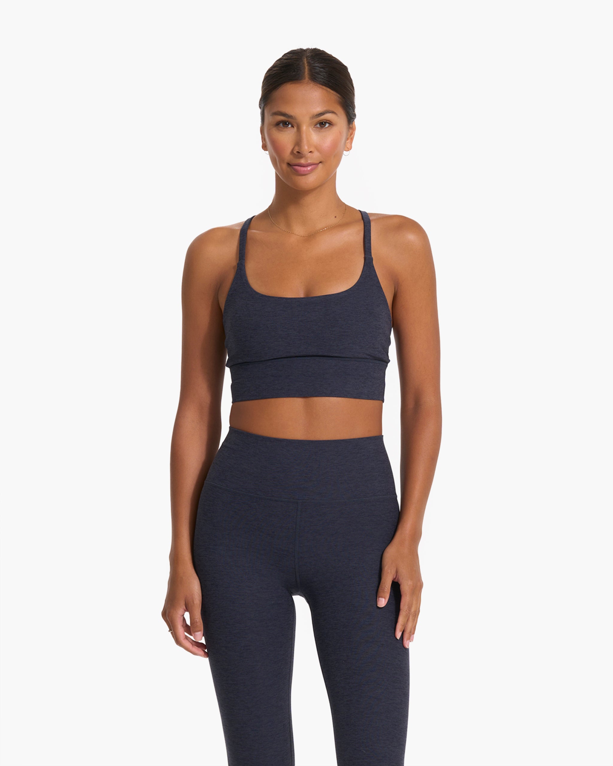 Long Line Elevation Bra | Midnight Heather - Image 3