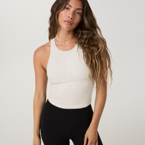 Pose Plyo Tank | White Heather