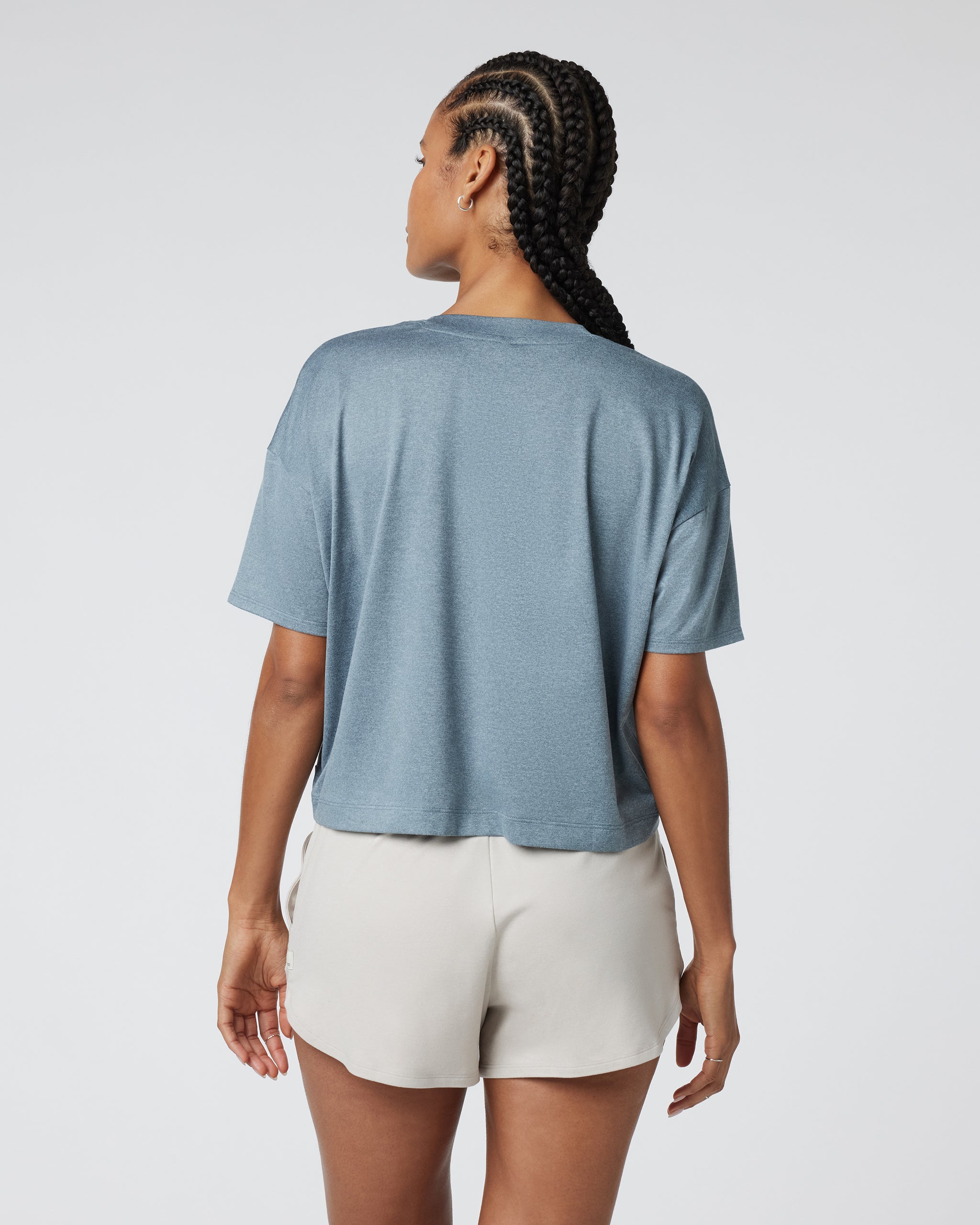 Energy Tee | Smoke Blue Heather - Image 3