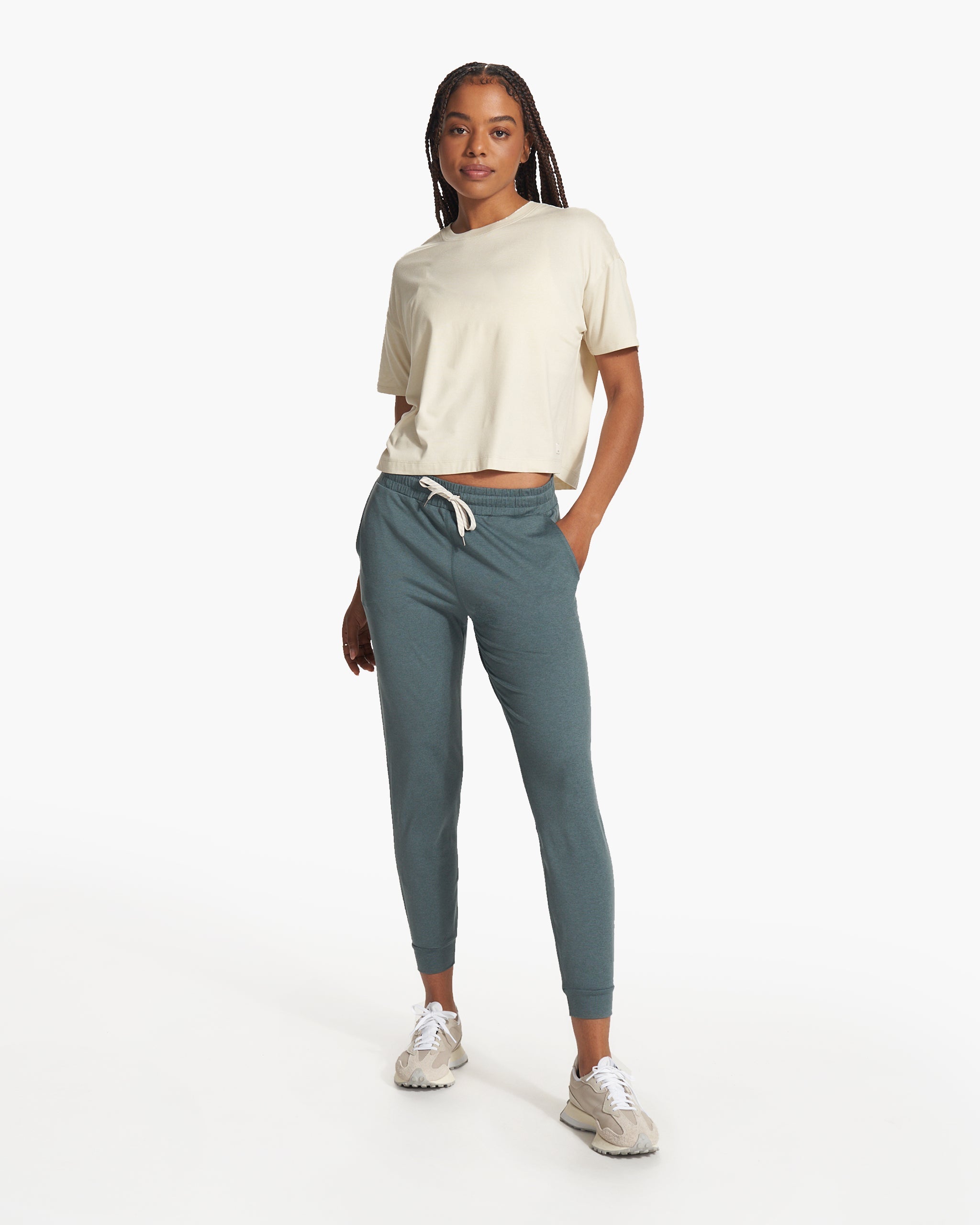Energy Tee | Bone Heather - Image 4