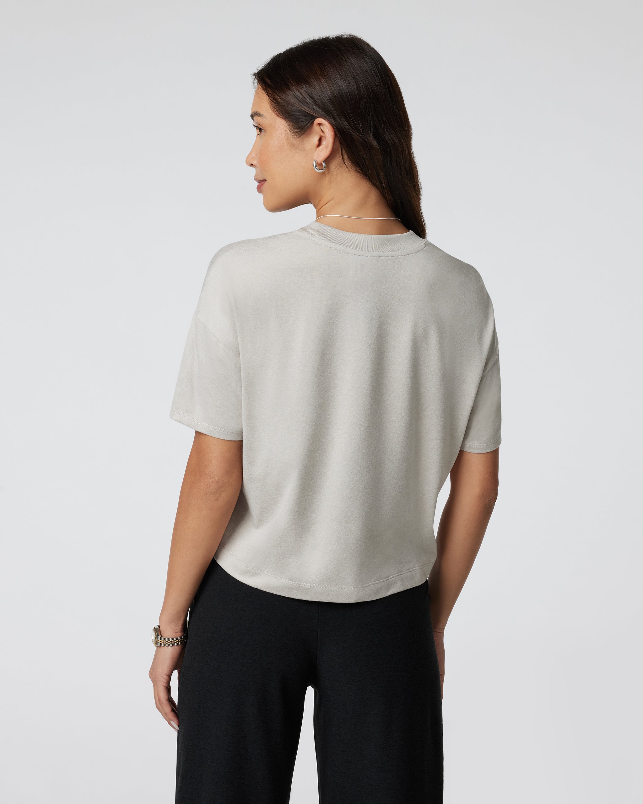 Energy Tee | Ecru Heather - Image 3