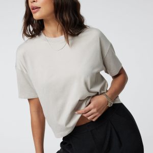 Energy Tee | Ecru Heather