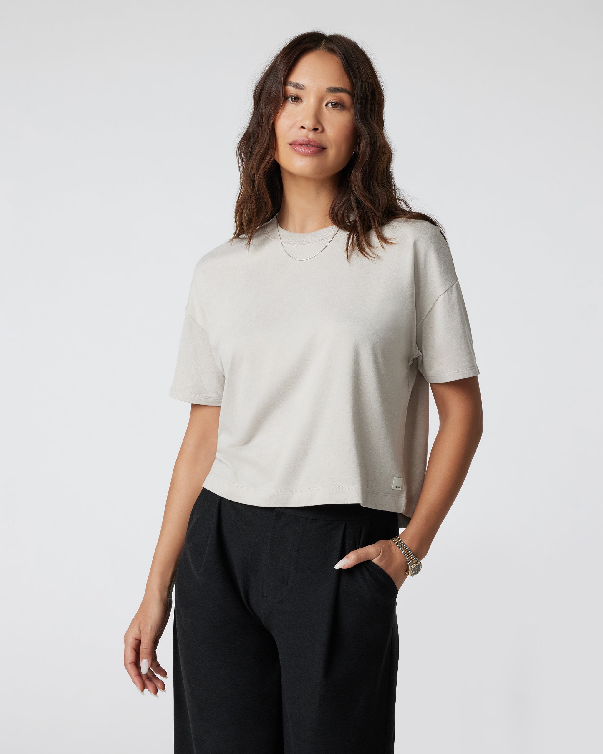 Energy Tee | Ecru Heather - Image 4