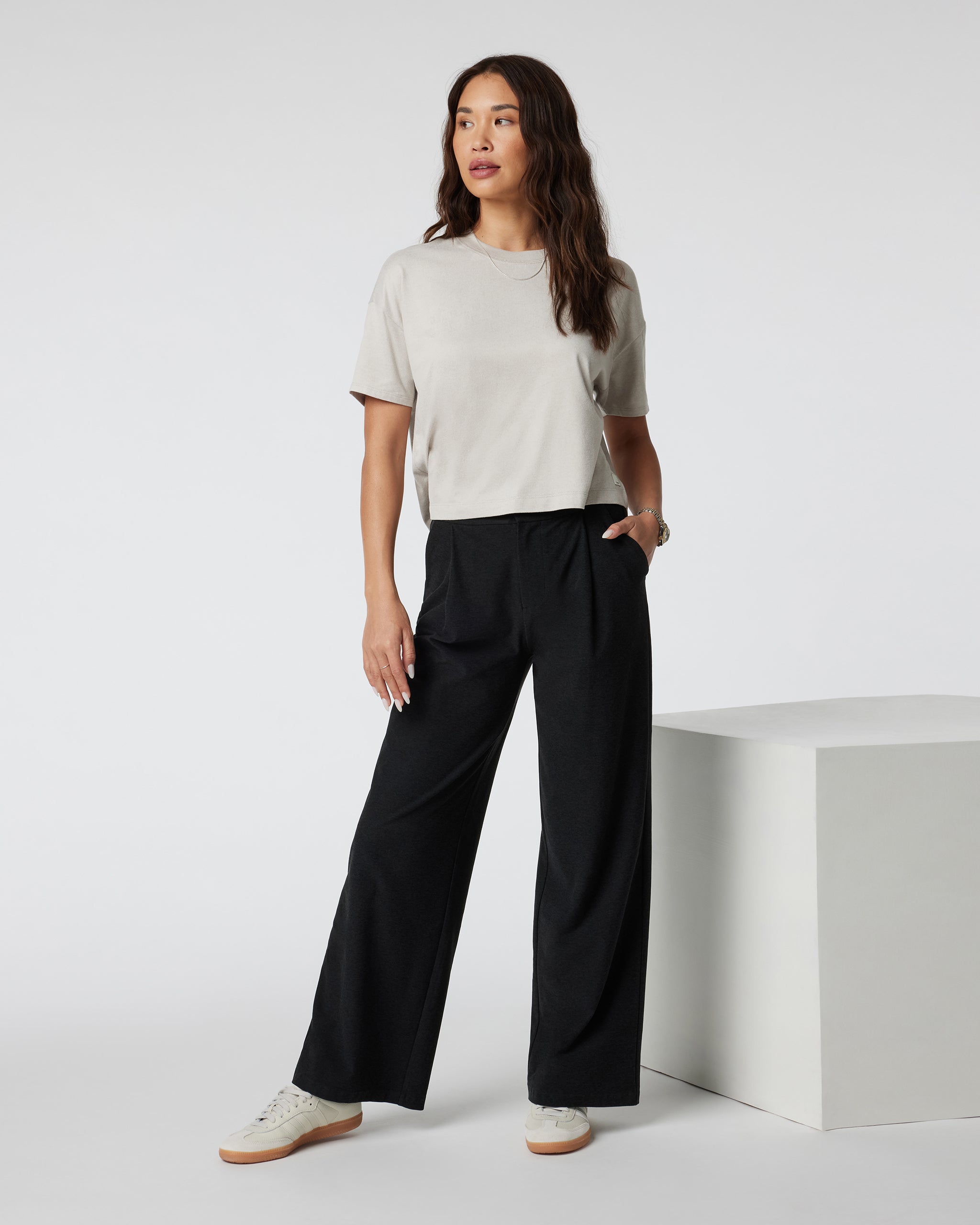 Energy Tee | Ecru Heather - Image 2