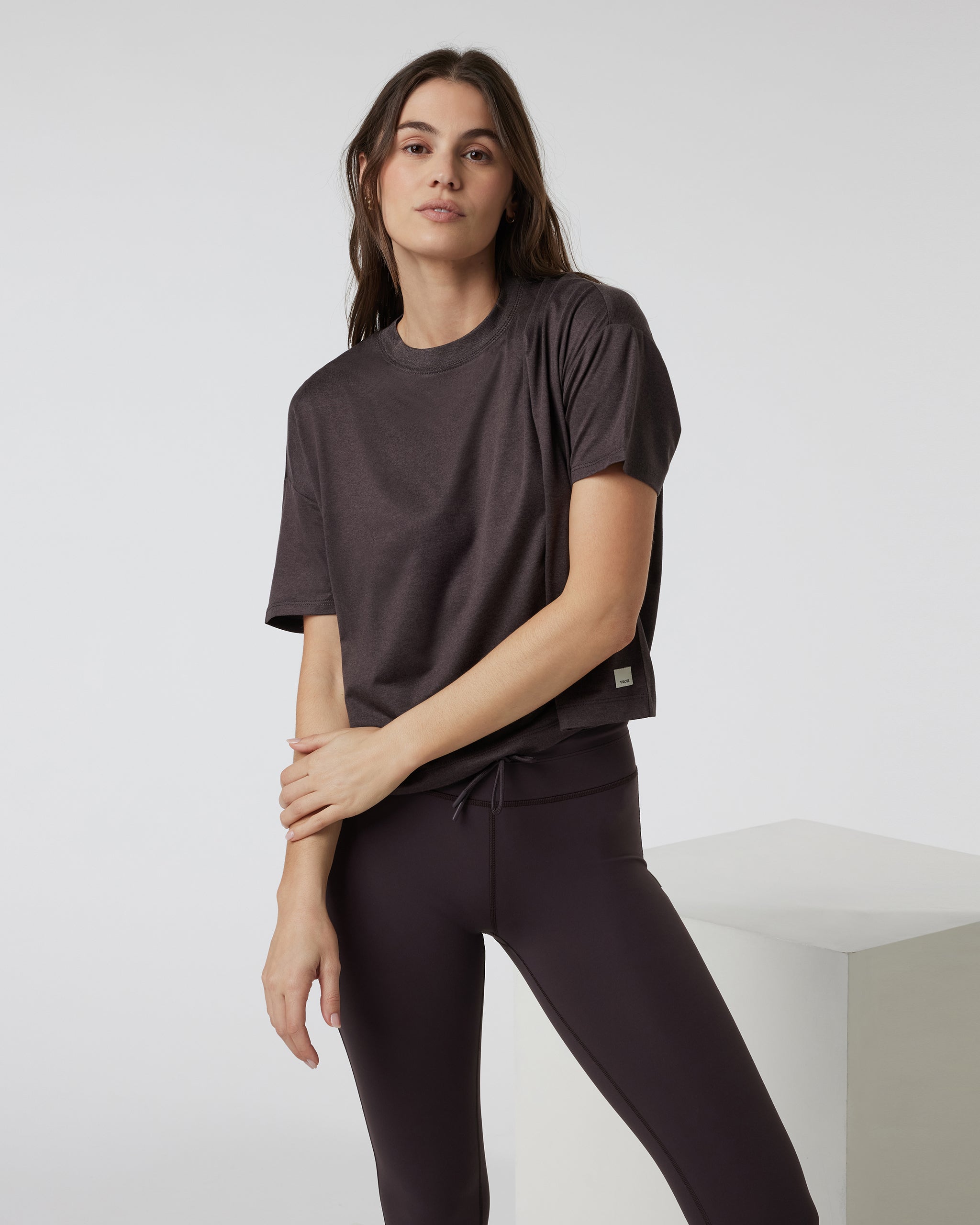 Energy Tee | Sangria Heather - Image 4