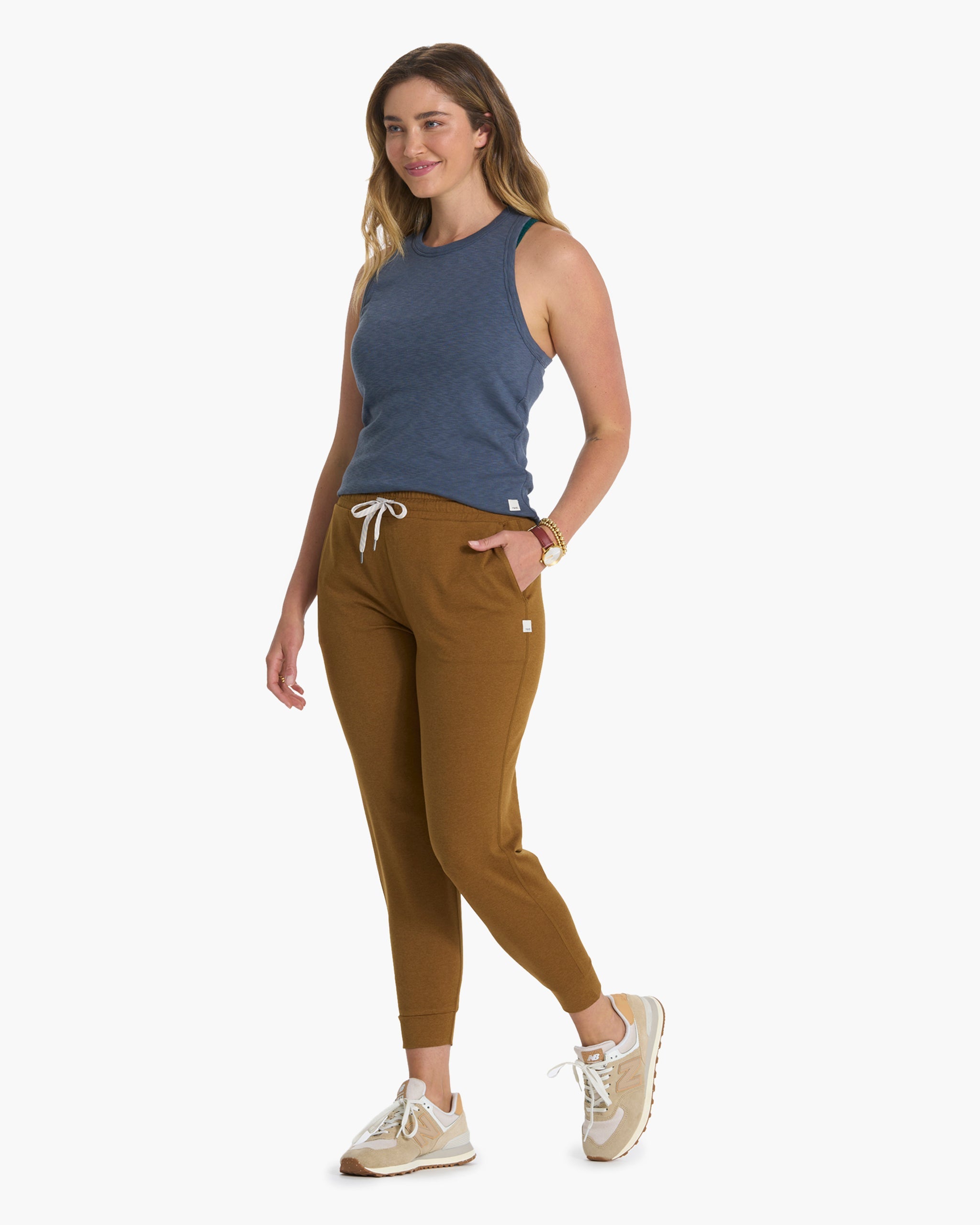 Sunrise High Neck Tank | Azure - Image 4