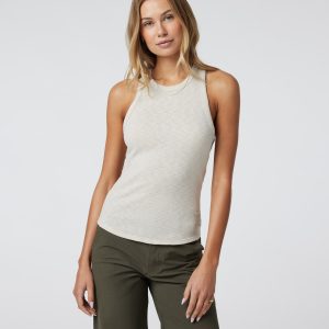 Sunrise High Neck Tank | Dune