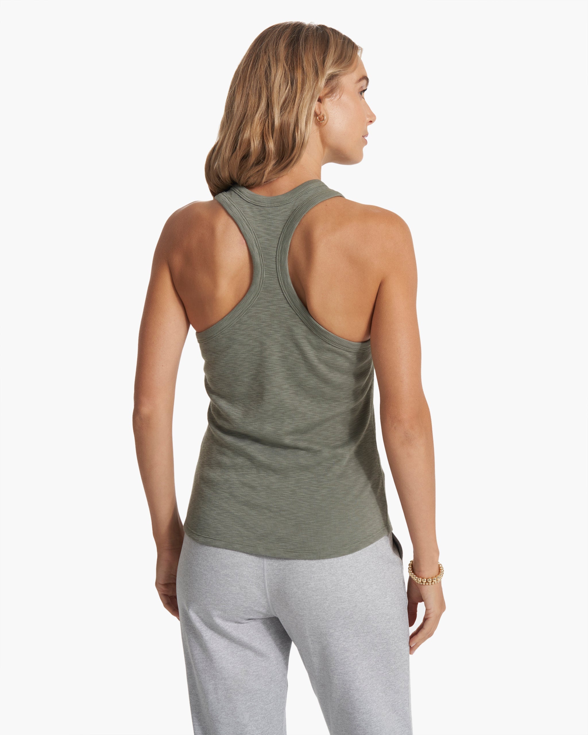 Sunrise High Neck Tank | Pistachio - Image 4