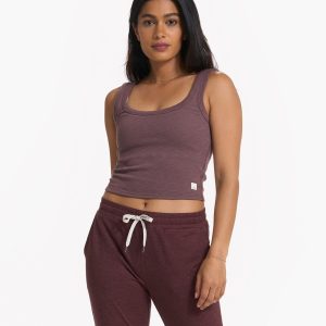 Sunrise Crop Tank | Chestnut