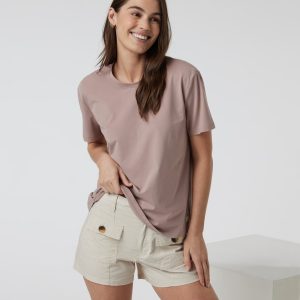 Feather Tee | Canyon Clay
