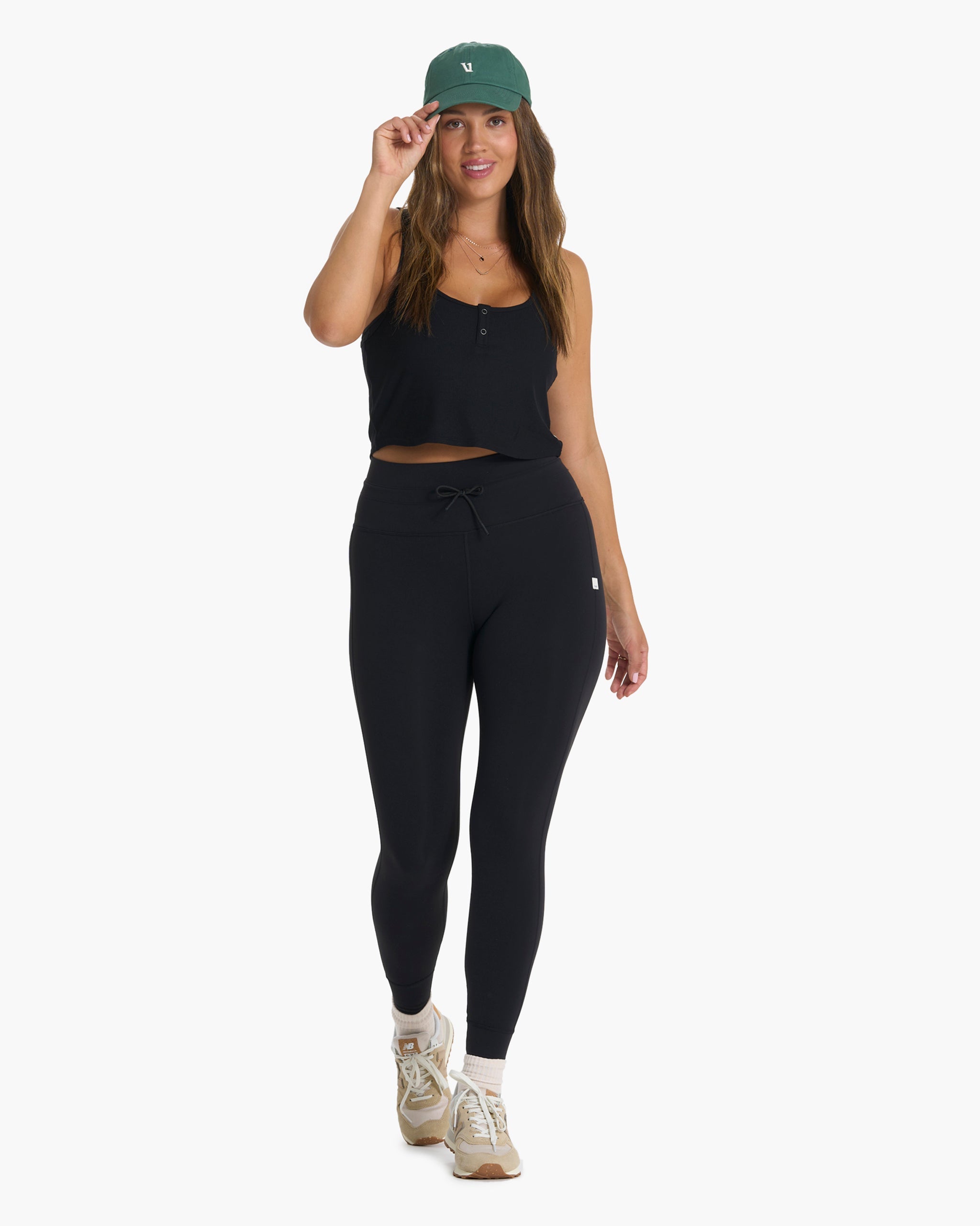 Cove Crop Tank | Black - Image 4