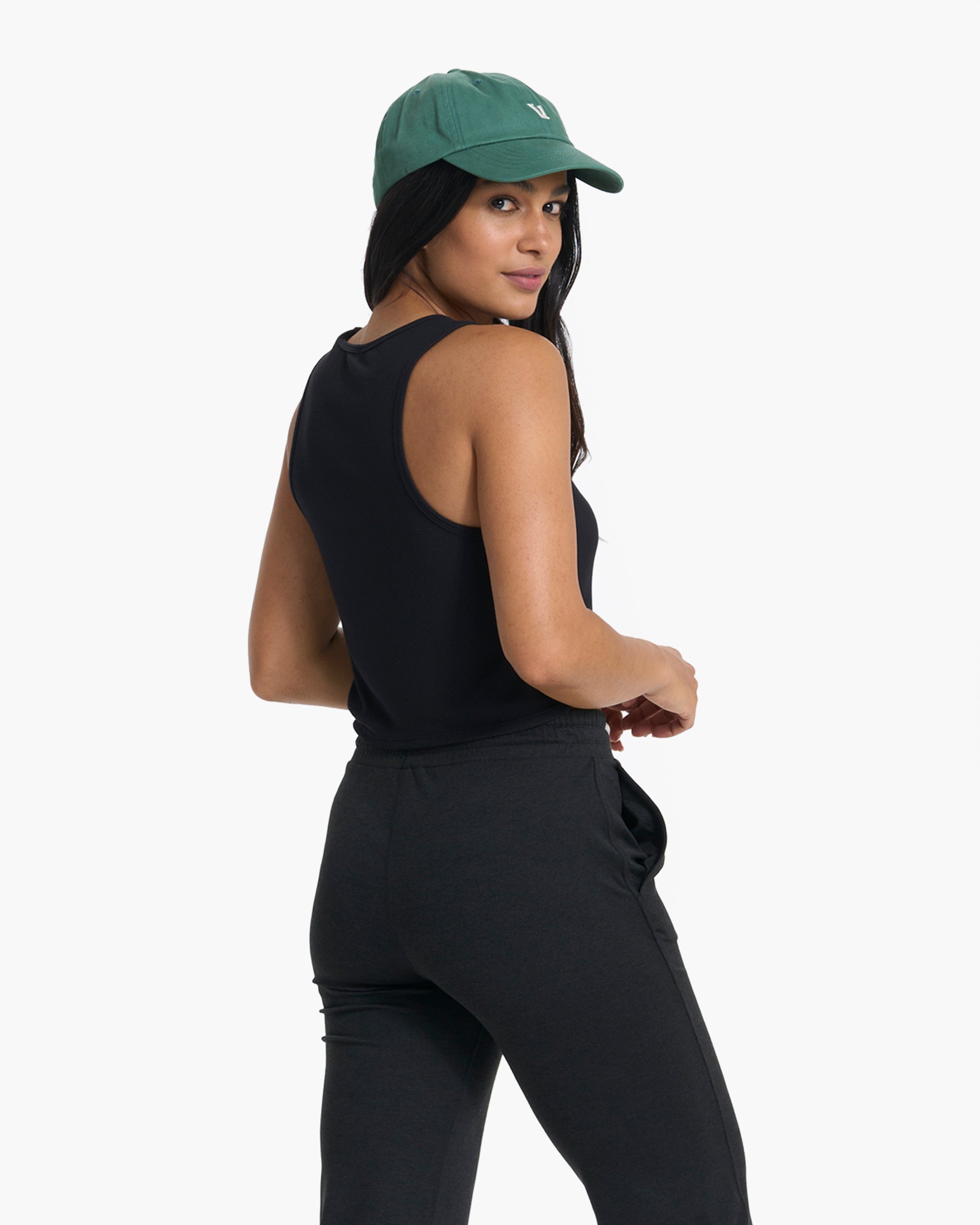 Cove Crop Tank | Black - Image 3