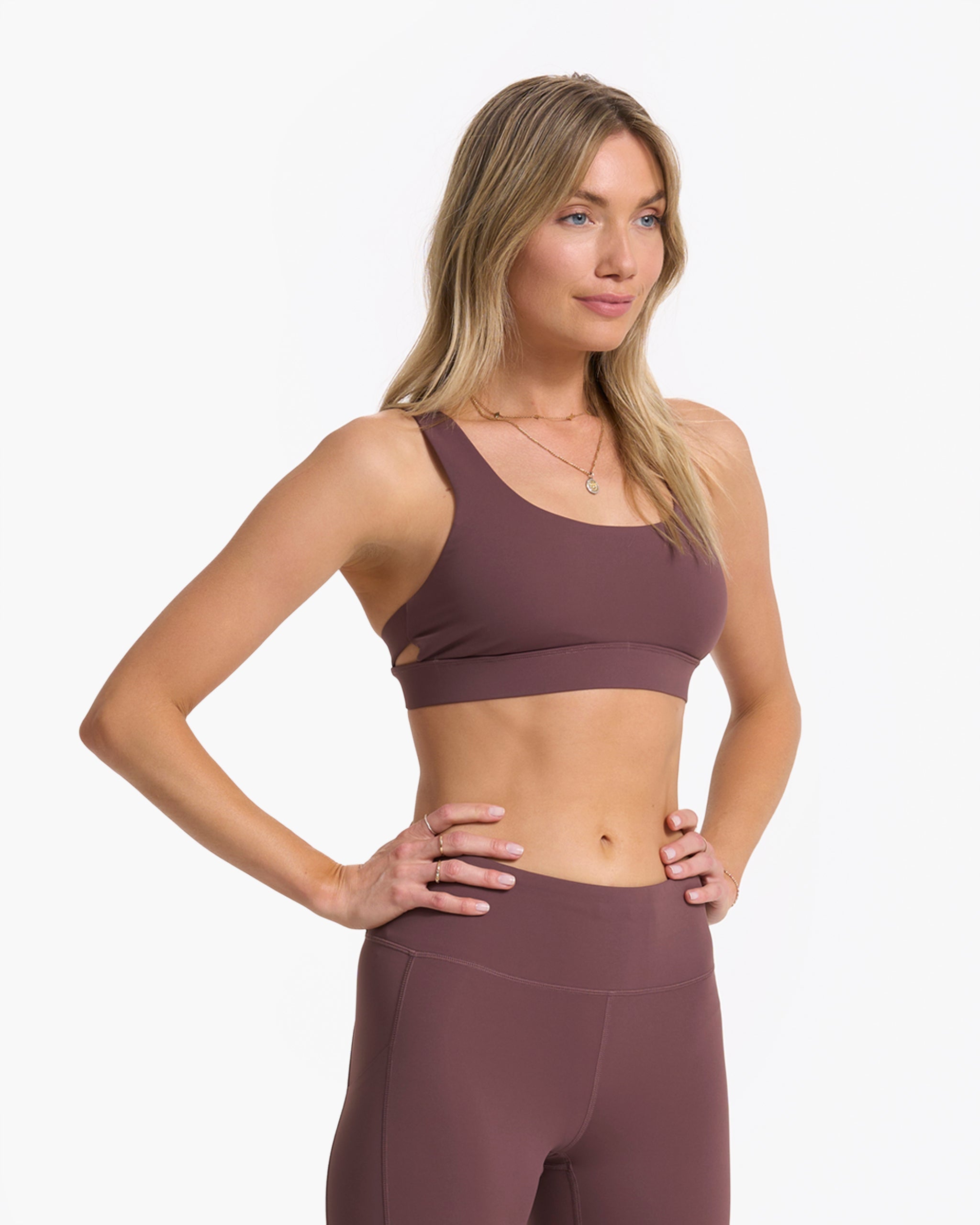 Stride Bra | Chestnut - Image 3
